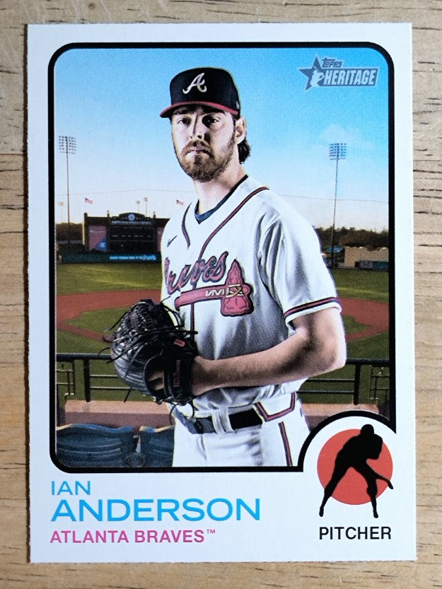 2022 Topps Heritage #356 Ian Anderson