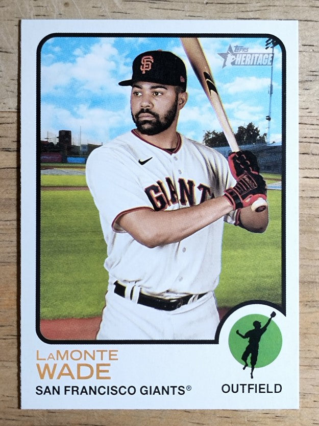 2022 Topps Heritage #359 LaMonte Wade