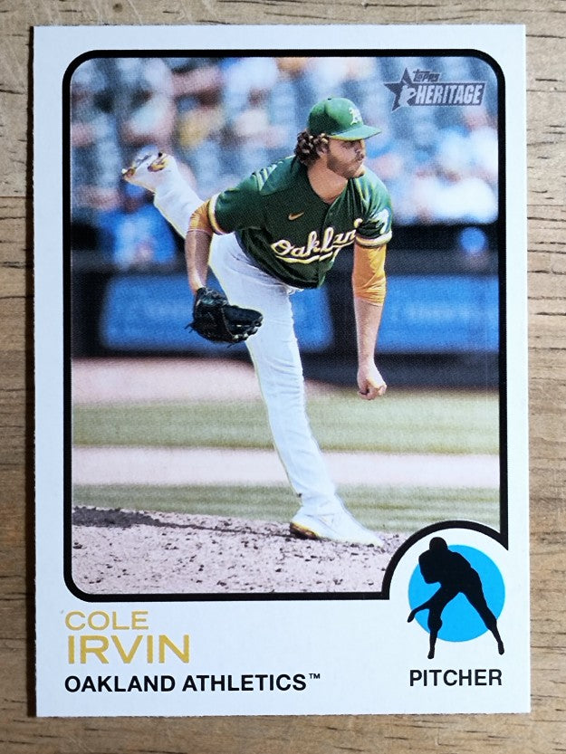 2022 Topps Heritage #360 Cole Irvin