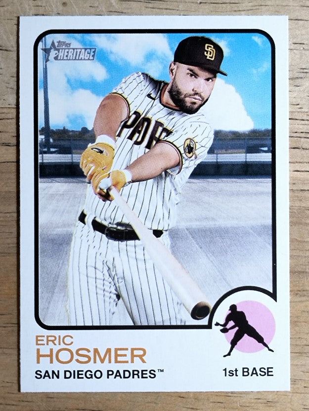 2022 Topps Heritage #366 Eric Hosmer