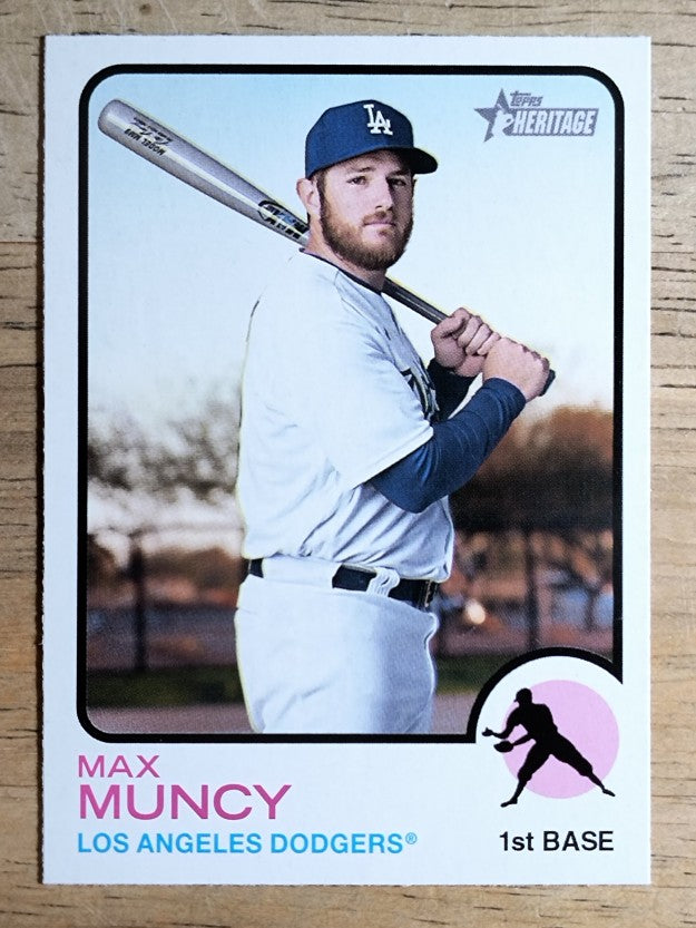 2022 Topps Heritage #368 Max Muncy