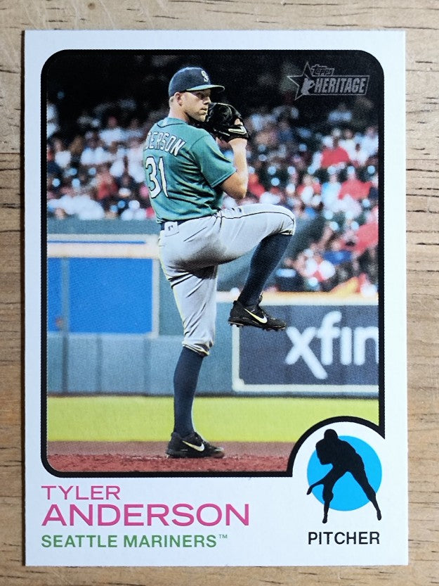 2022 Topps Heritage #369 Tyler Anderson