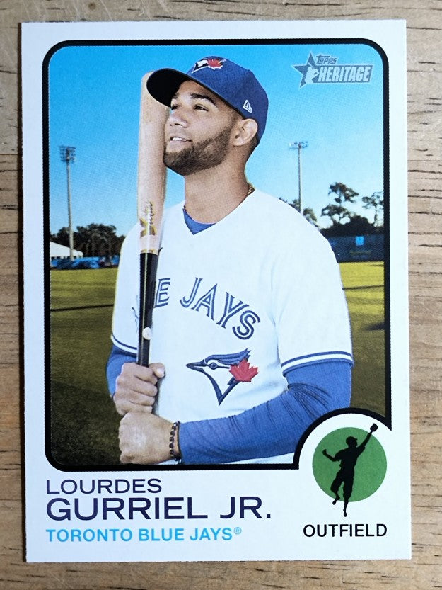 2022 Topps Heritage #371 Lourdes Gurriel Jr.