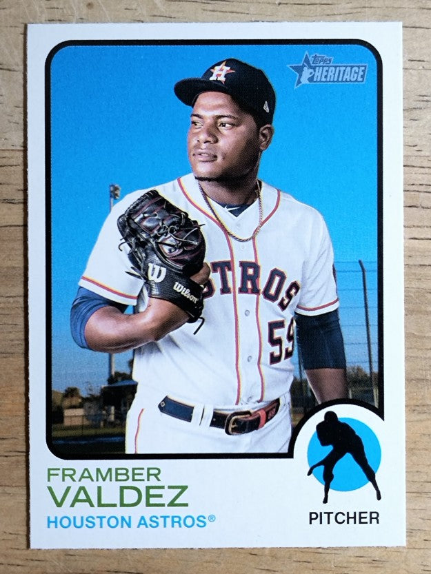 2022 Topps Heritage #375 Framber Valdez