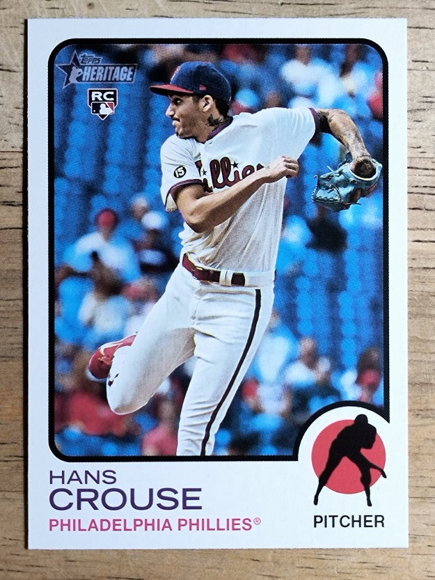 2022 Topps Heritage #377 Hans Crouse RC
