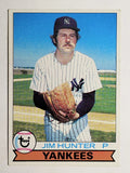 1979 Topps #670 Jim Hunter DP (EX)