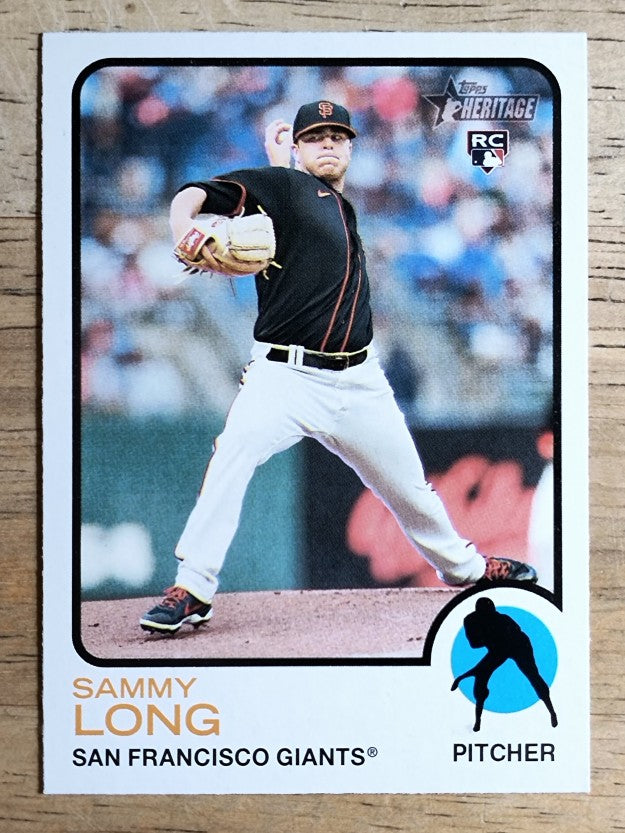 2022 Topps Heritage #379 Sammy Long RC