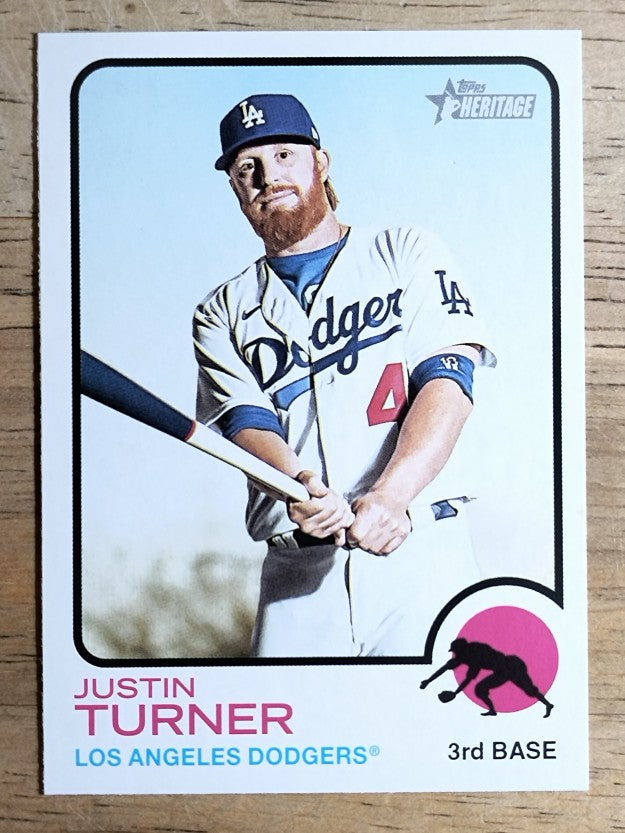 2022 Topps Heritage #383 Justin Turner