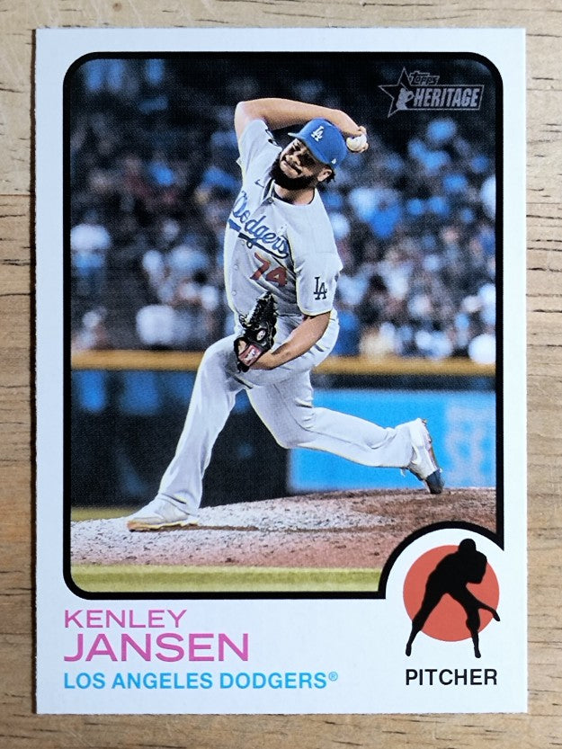 2022 Topps Heritage #387 Kenley Jansen
