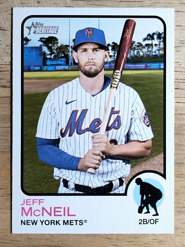 2022 Topps Heritage #389 Jeff McNeil