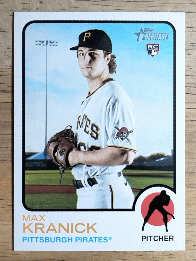 2022 Topps Heritage #392 Max Kranick RC