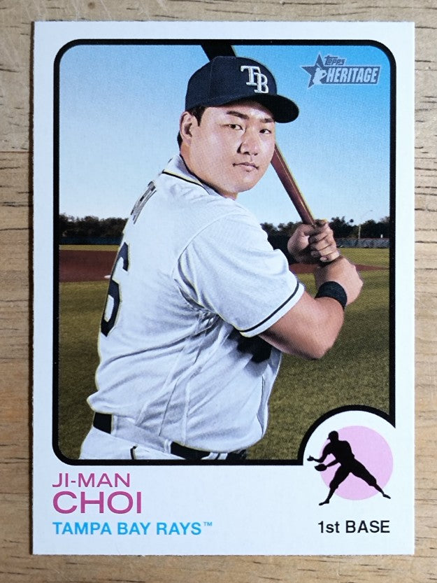 2022 Topps Heritage #393 Ji-Man Choi