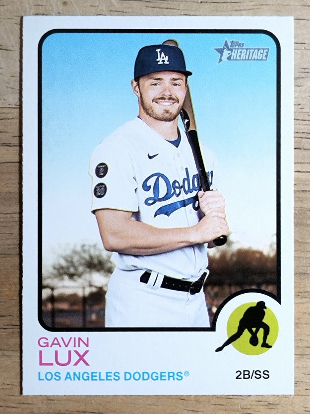 2022 Topps Heritage #397 Gavin Lux