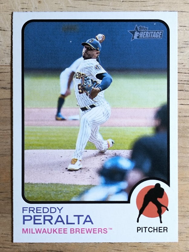 2022 Topps Heritage #3 Freddy Peralta