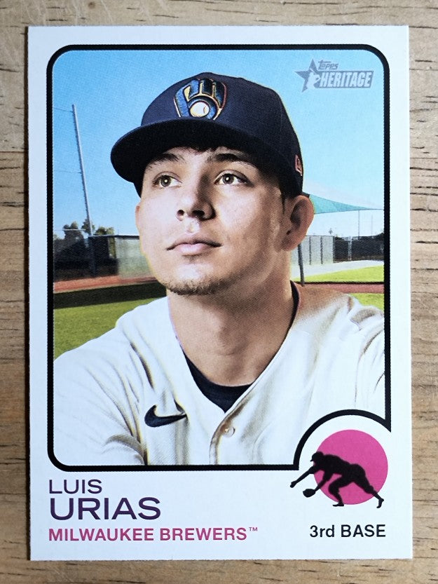 2022 Topps Heritage #7 Luis Urias