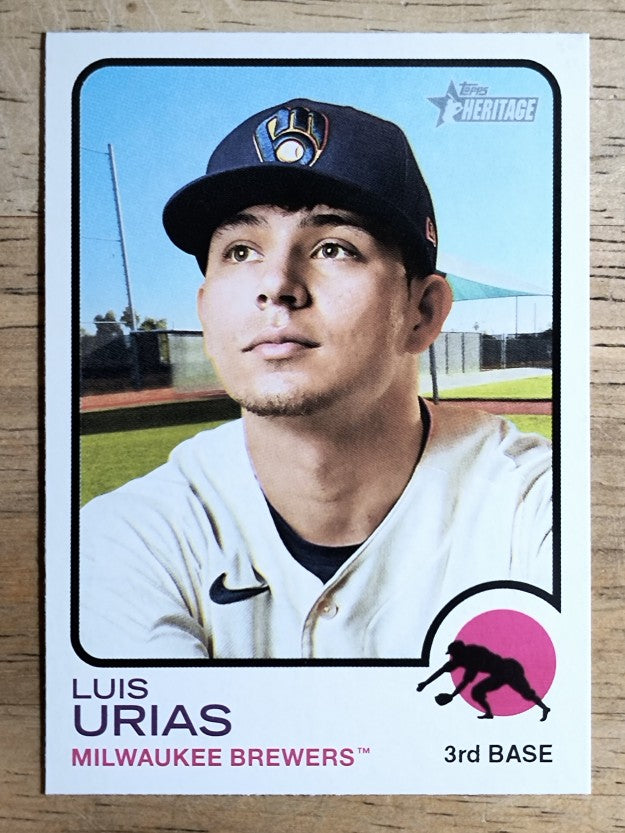 2022 Topps Heritage #7 Luis Urias
