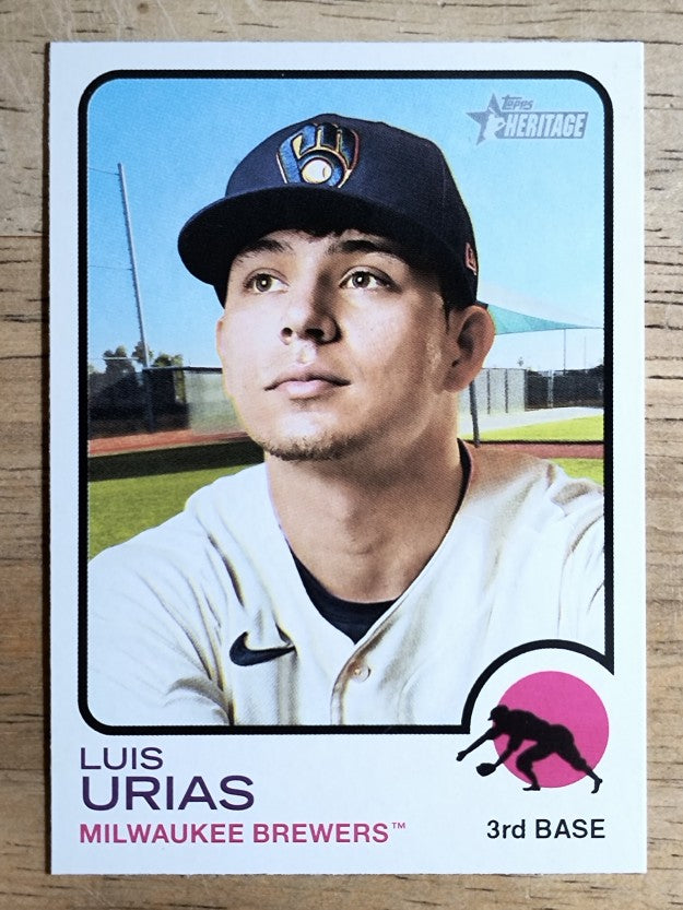 2022 Topps Heritage #7 Luis Urias
