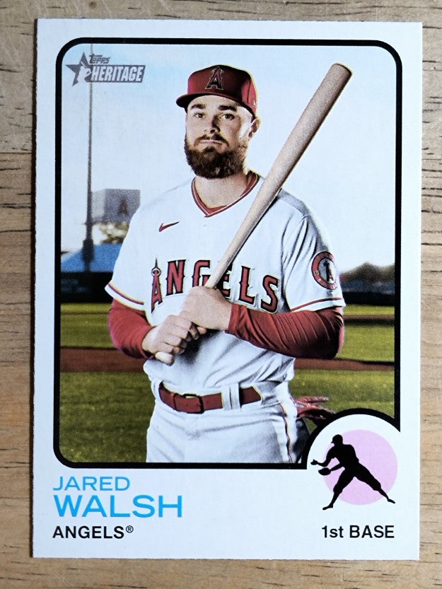 2022 Topps Heritage #10 Jared Walsh