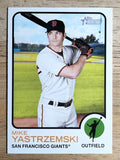 2022 Topps Heritage #11 Mike Yastrzemski