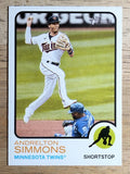 2022 Topps Heritage #12 Andrelton Simmons