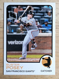 2022 Topps Heritage #13 Buster Posey