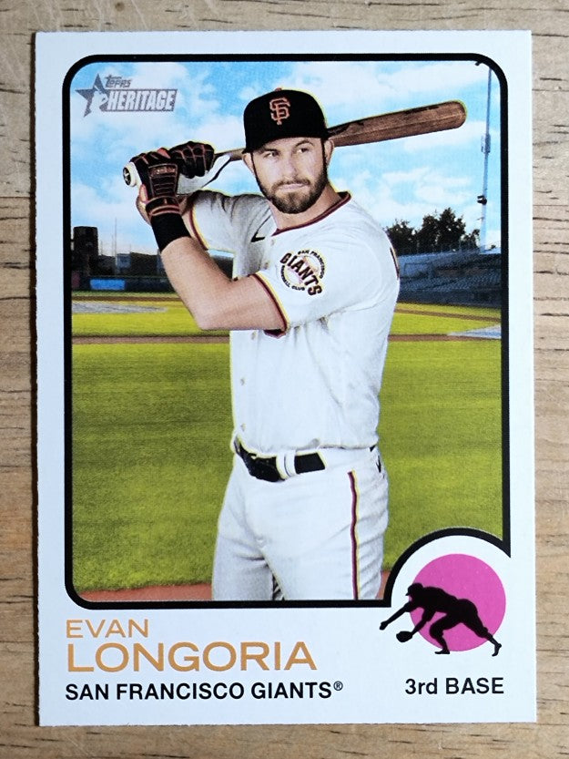 2022 Topps Heritage #14 Evan Longoria