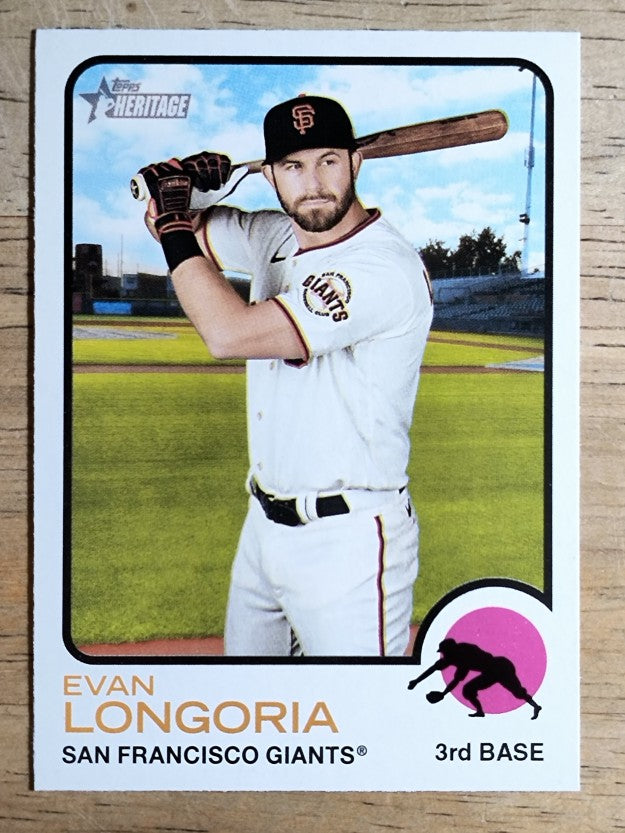 2022 Topps Heritage #14 Evan Longoria