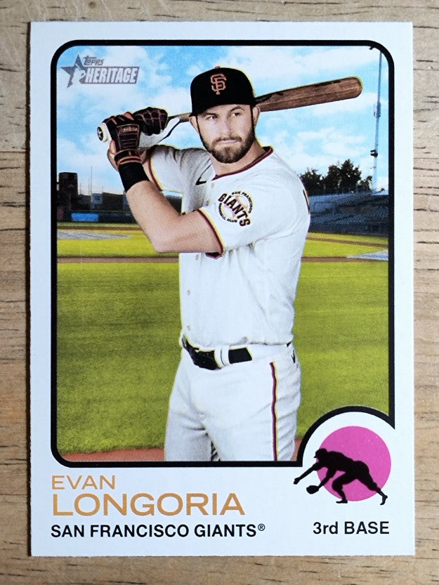 2022 Topps Heritage #14 Evan Longoria