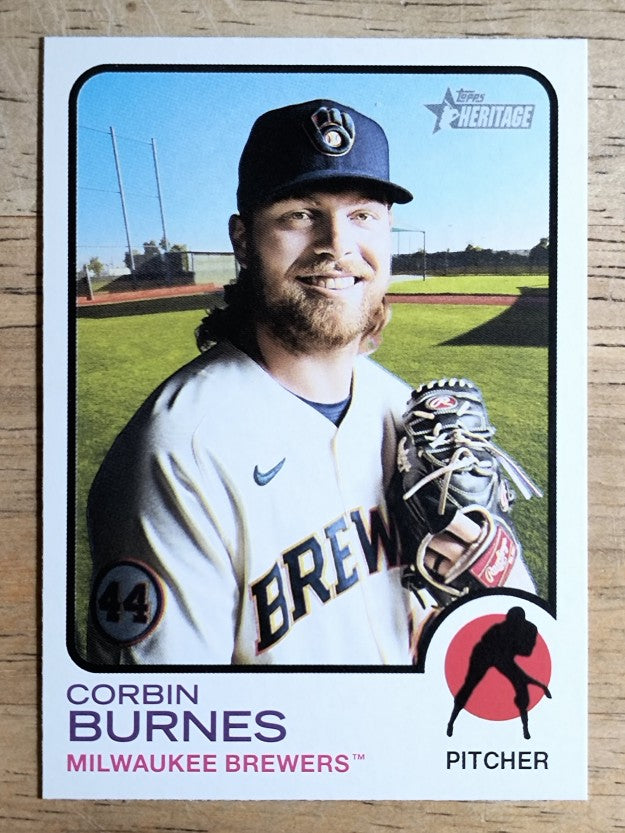 2022 Topps Heritage #15 Corbin Burnes