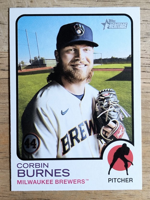 2022 Topps Heritage #15 Corbin Burnes