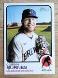 2022 Topps Heritage #15 Corbin Burnes