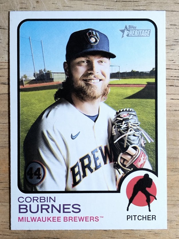 2022 Topps Heritage #15 Corbin Burnes
