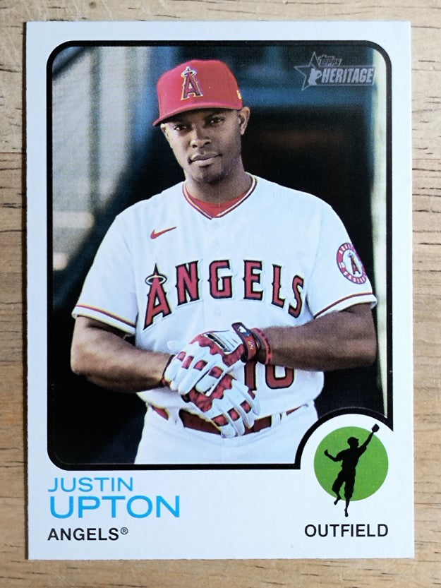 2022 Topps Heritage #17 Justin Upton