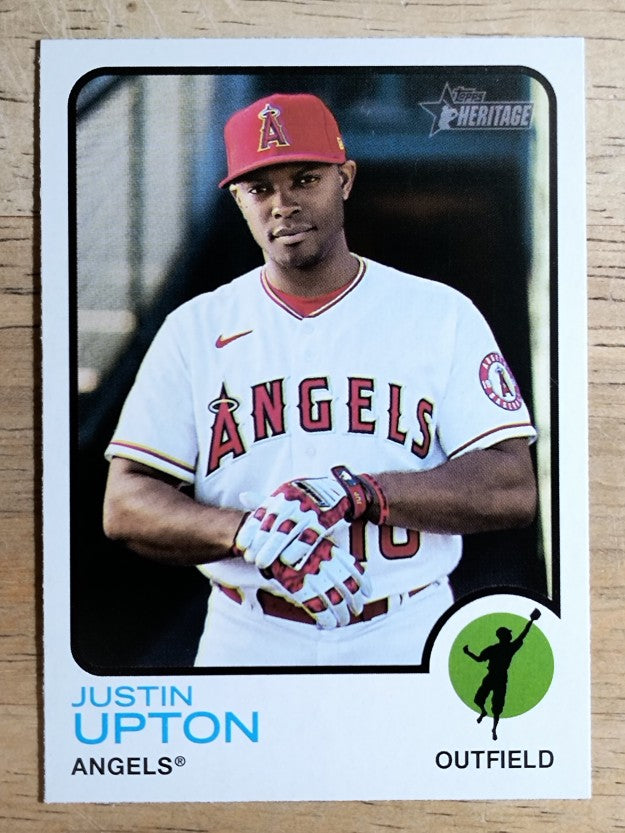 2022 Topps Heritage #17 Justin Upton