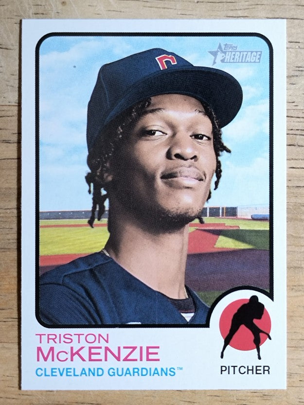 2022 Topps Heritage #20 Triston McKenzie