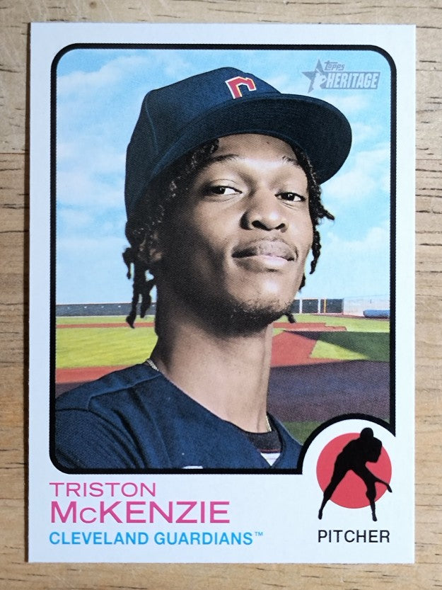 2022 Topps Heritage #20 Triston McKenzie