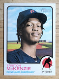 2022 Topps Heritage #20 Triston McKenzie