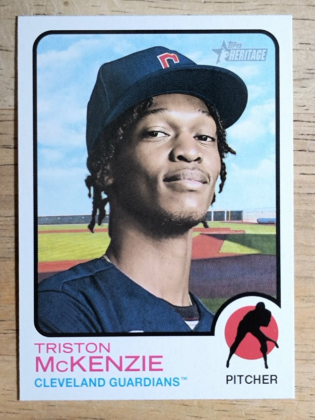 2022 Topps Heritage #20 Triston McKenzie