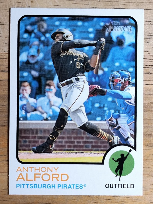 2022 Topps Heritage #22 Anthony Alford