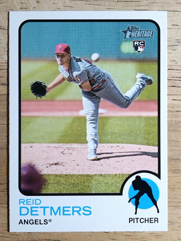 2022 Topps Heritage #24 Reid Detmers