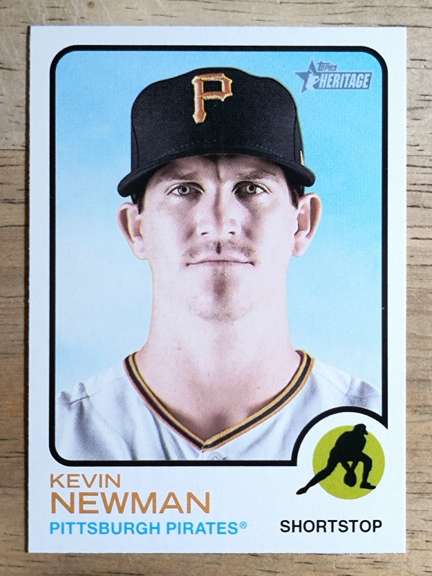 2022 Topps Heritage #25 Kevin Newman