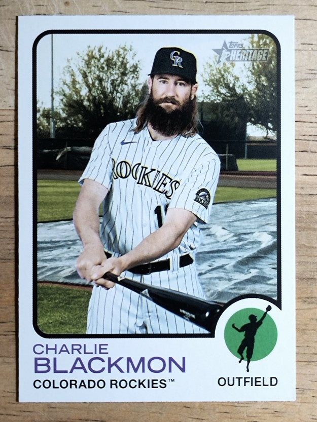 2022 Topps Heritage #26 Charlie Blackmon