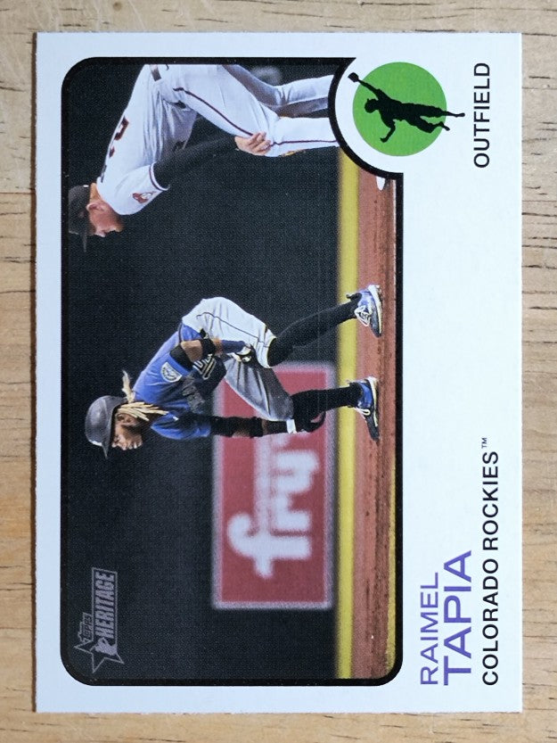 2022 Topps Heritage #29 Raimel Tapia