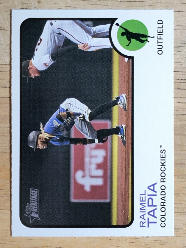 2022 Topps Heritage #29 Raimel Tapia
