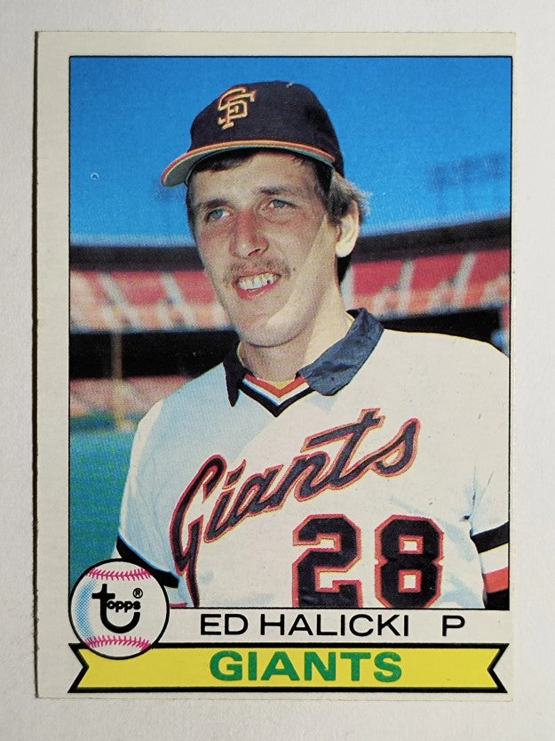 1979 Topps #672 Ed Halicki (EX)