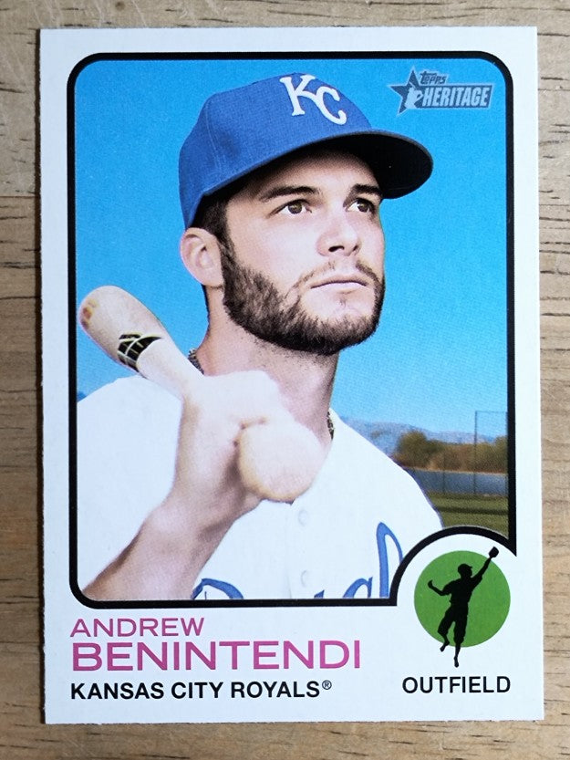 2022 Topps Heritage #30 Andrew Benintendi