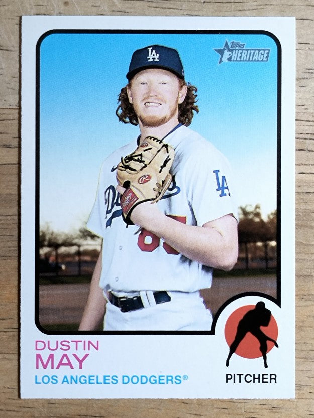 2022 Topps Heritage #35 Dustin May
