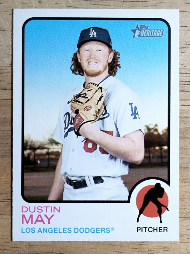 2022 Topps Heritage #35 Dustin May