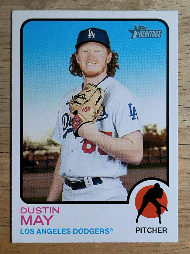 2022 Topps Heritage #35 Dustin May