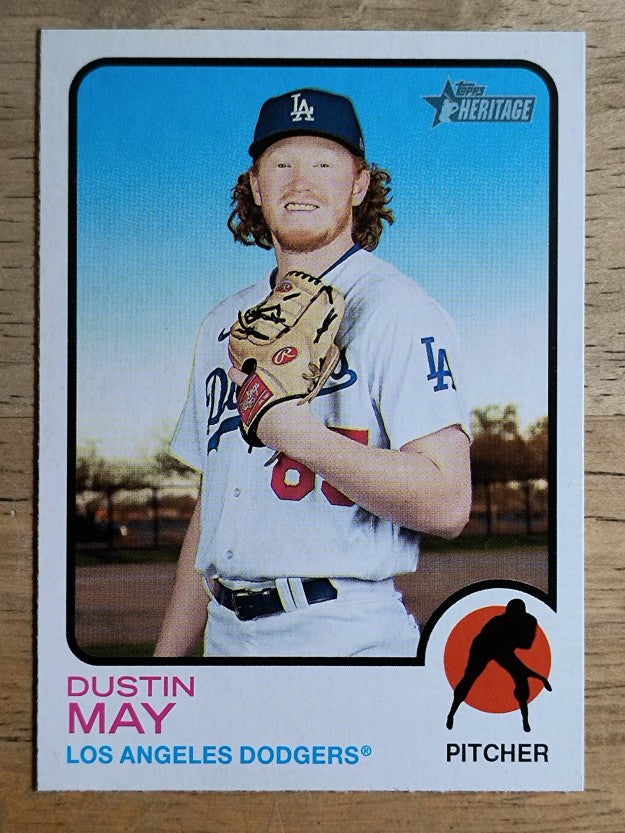 2022 Topps Heritage #35 Dustin May